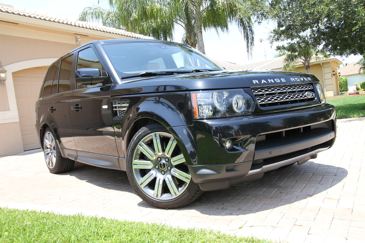 2012 Black Land Rover Range Rover Sport Supercharged picture, mods, upgrades